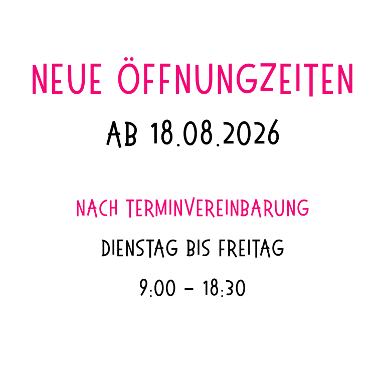 Neue Öffnungzeiten